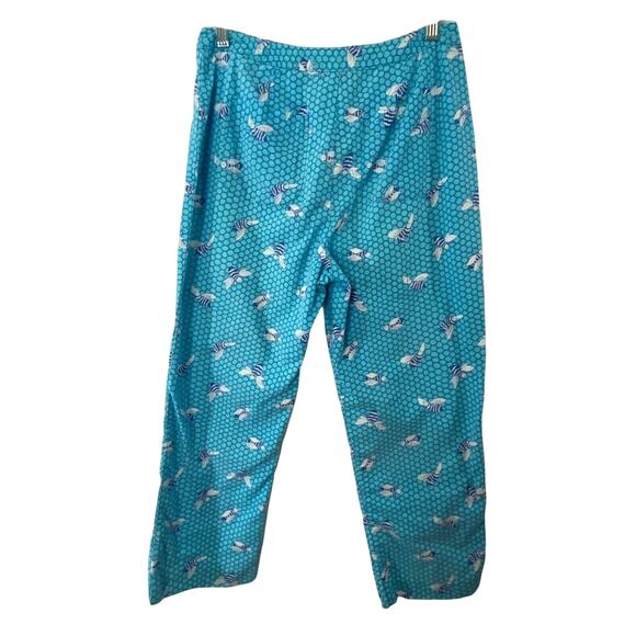 Vintage Y2K Lilly Pulitzer Happy Bee Honeycomb Pants Summer Preppy Size 6 - Picture 3 of 5